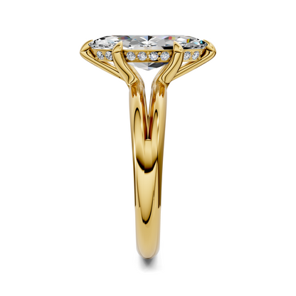 Ashlee Floating Split Band Ring