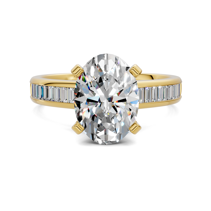 Opes Baguette Channel Ring