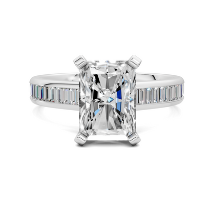 Cindy Baguette Channel Ring