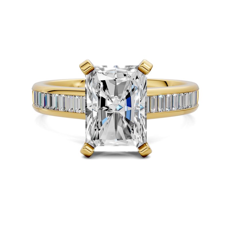 Opes Baguette Channel Ring