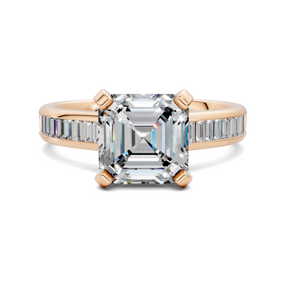 Cindy Baguette Channel Ring