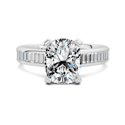 Cindy Baguette Channel Ring