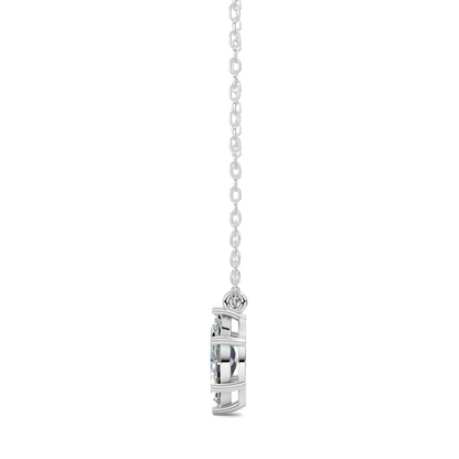 Solitaire Marquise Diamond Pendant