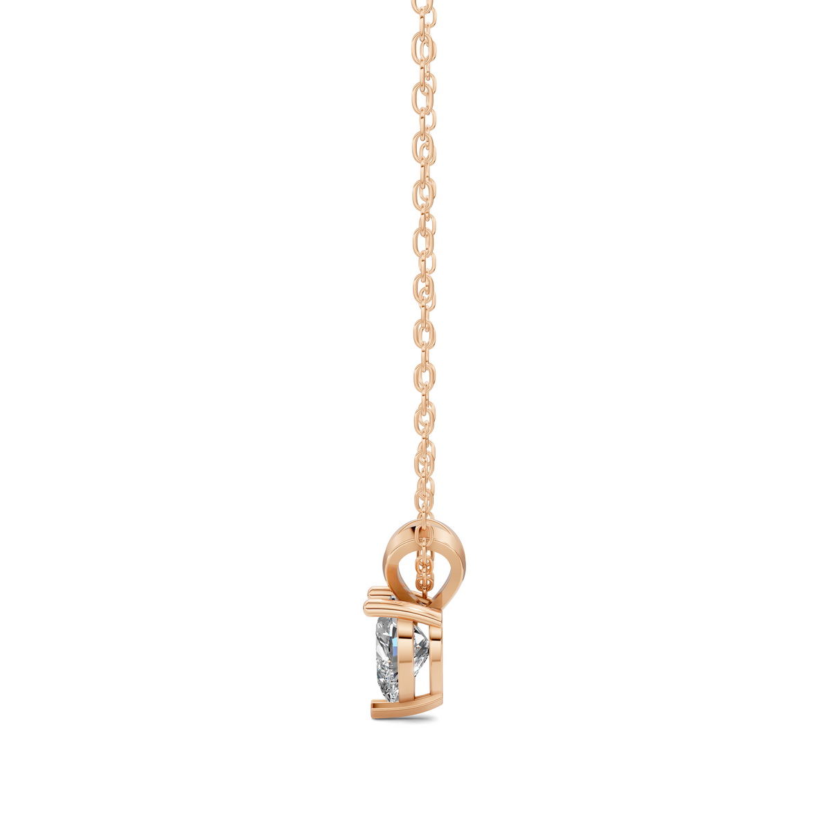 Split Bail Heart Pendant