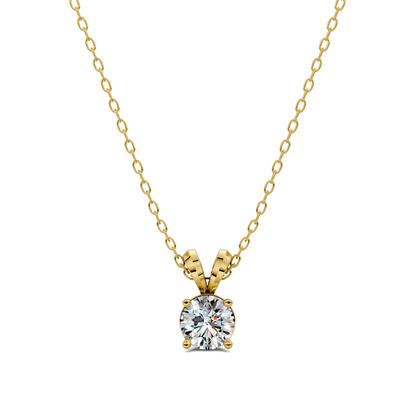 Split Bail Round Pendant