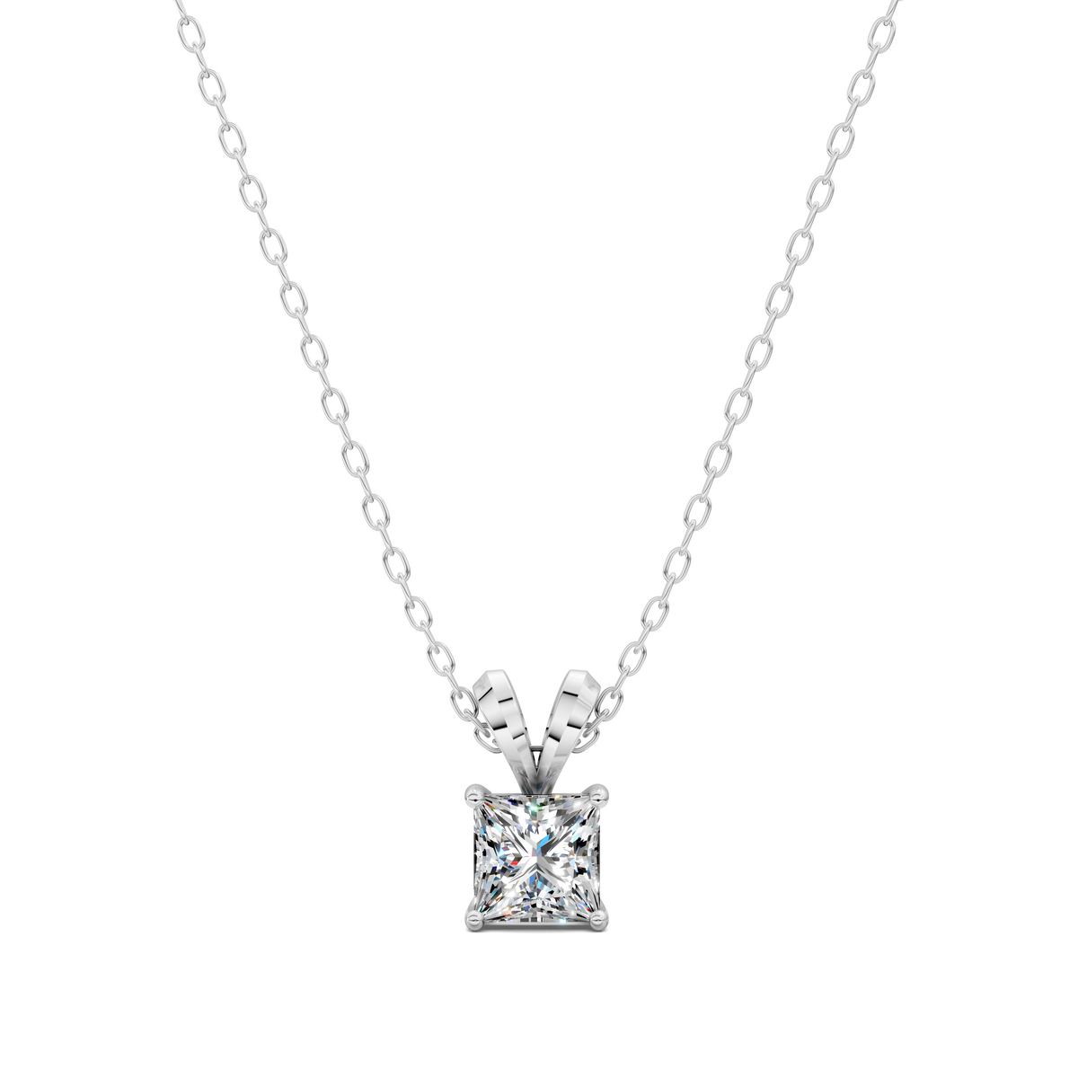 Split Bail Princess Pendant