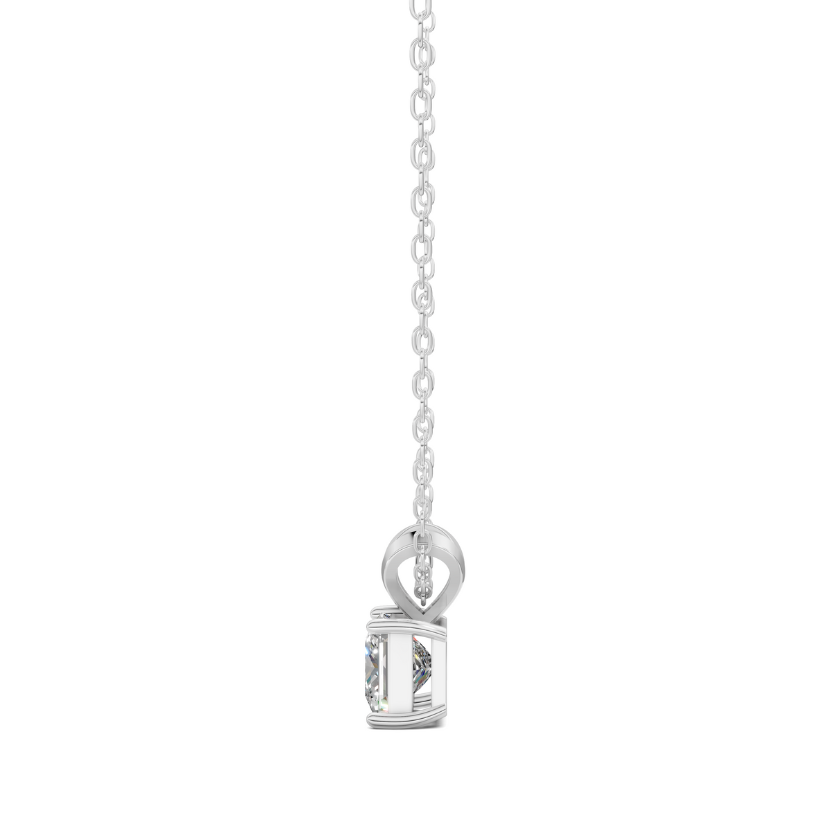 Split Bail Princess Pendant