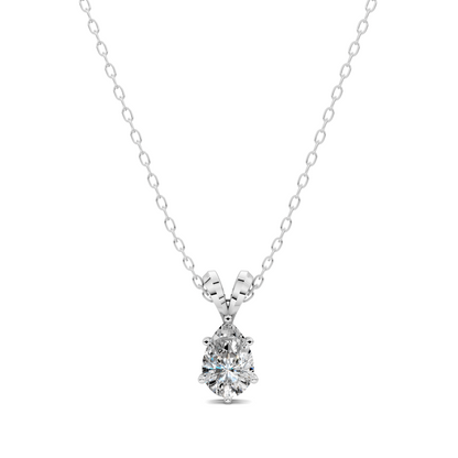 Split Bail Pear Pendant