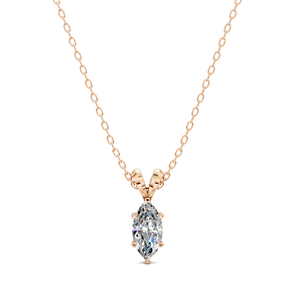 Split Bail Marquise Pendant