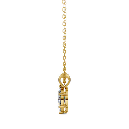 Split Bail Marquise Pendant