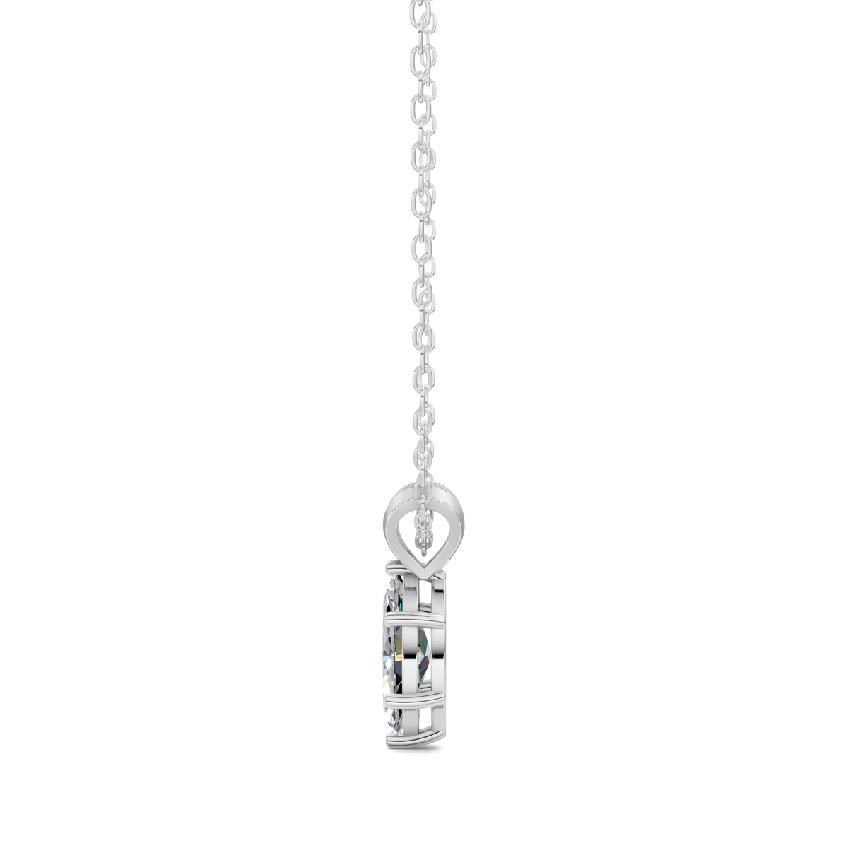 Split Bail Marquise Pendant