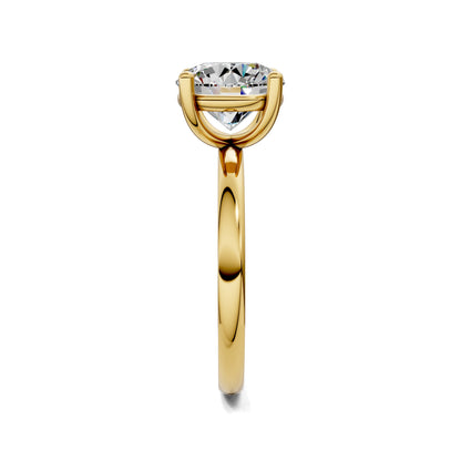 Nicole Classic Solitaire Engagement Ring – 2.5ct Round Lab Grown Diamond