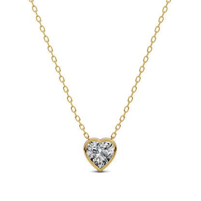Heart Bezel Pendant