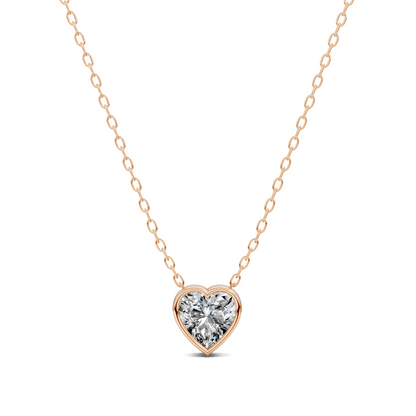 Heart Bezel Pendant
