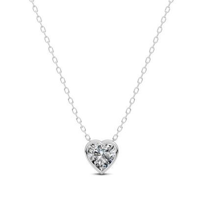 Heart Bezel Pendant