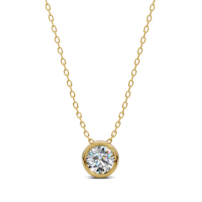 Round Bezel Pendent