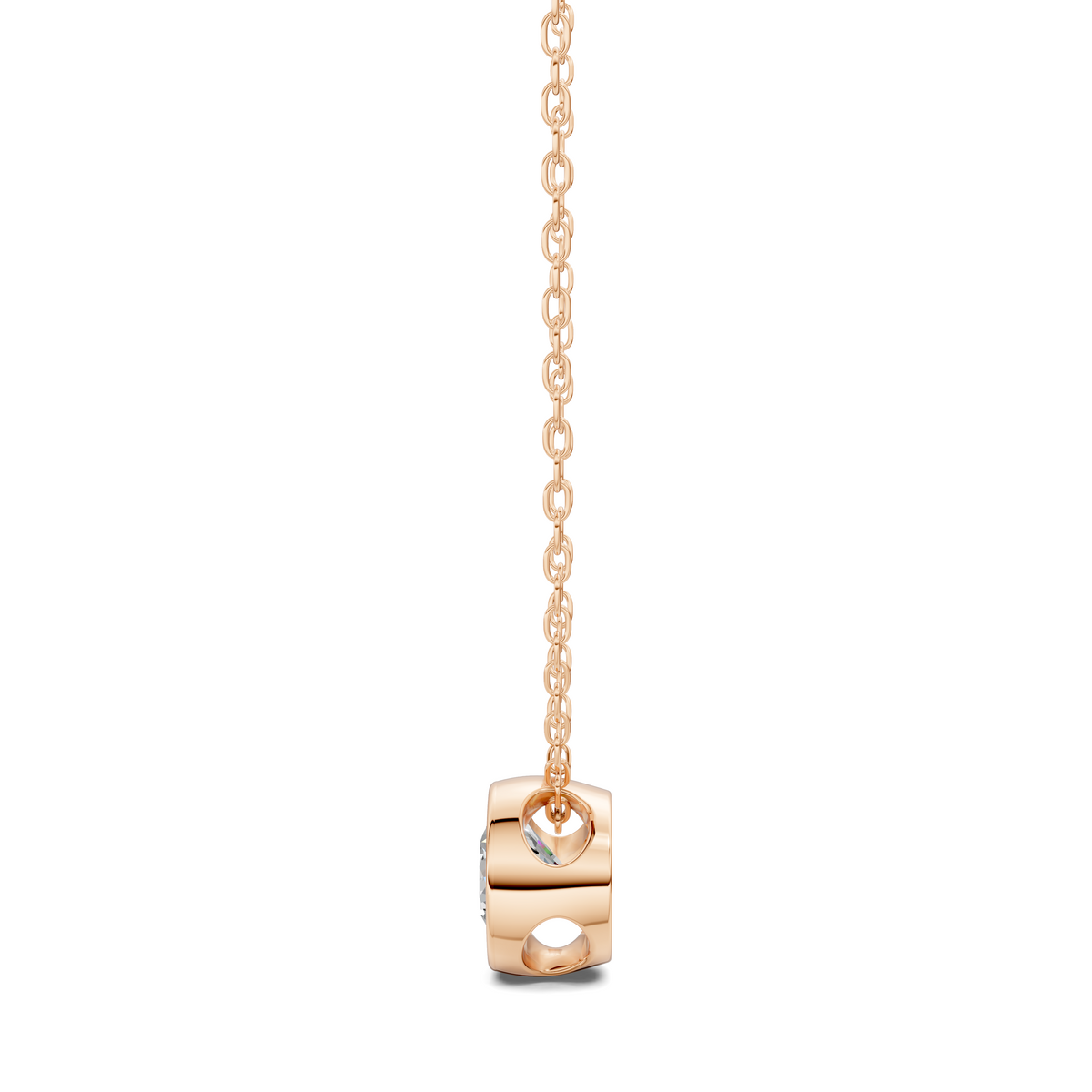 Round Bezel Pendent