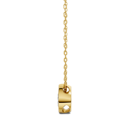 Pear Bezel Pendant