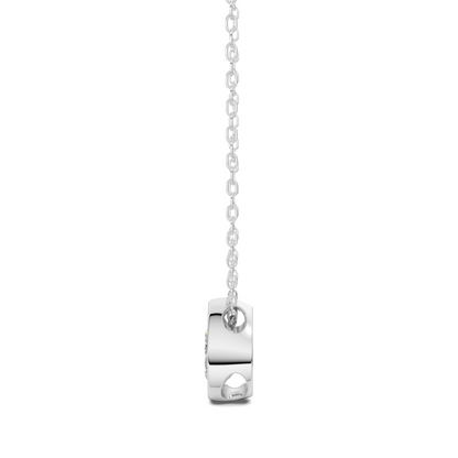 Pear Bezel Pendant
