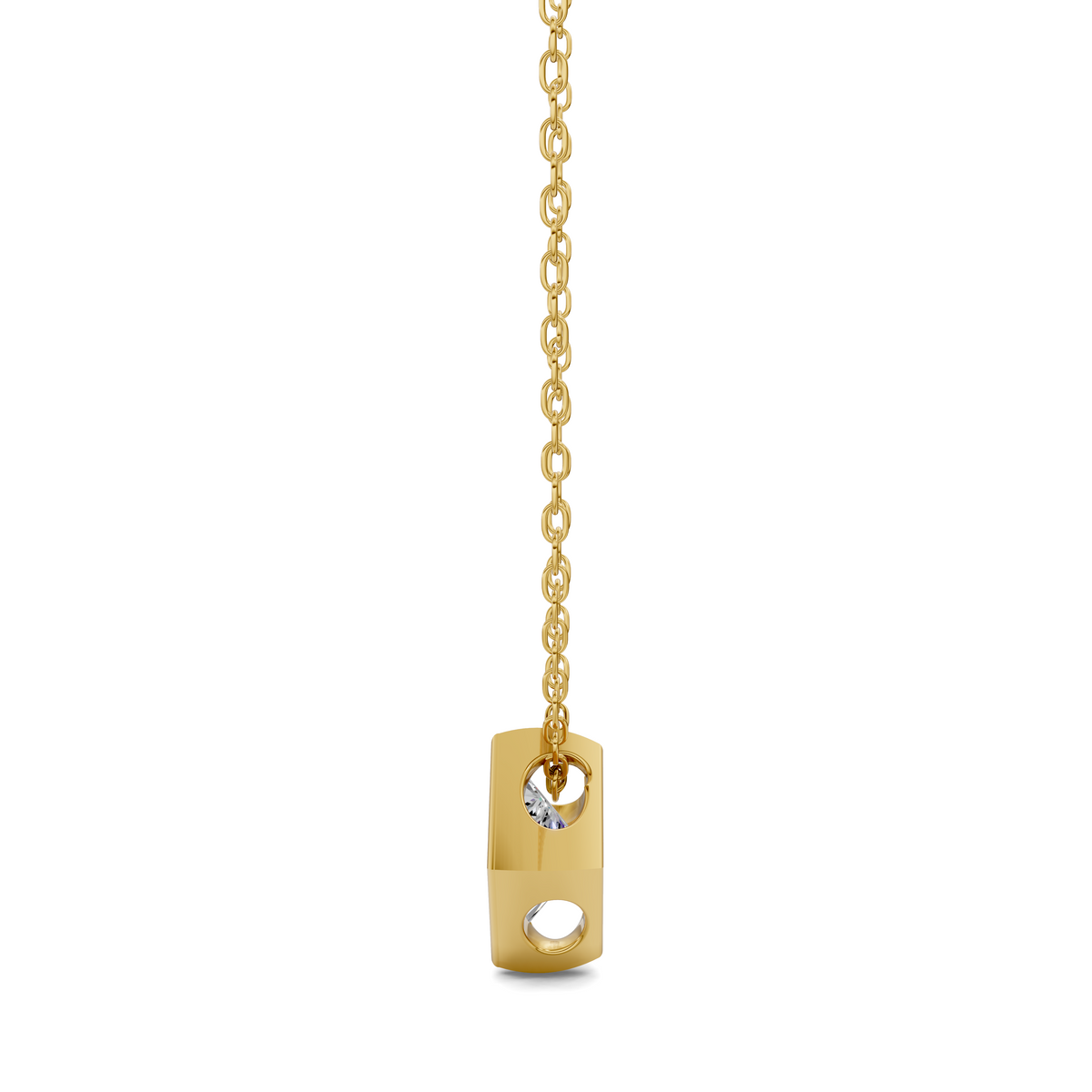Princess Bezel Pendant