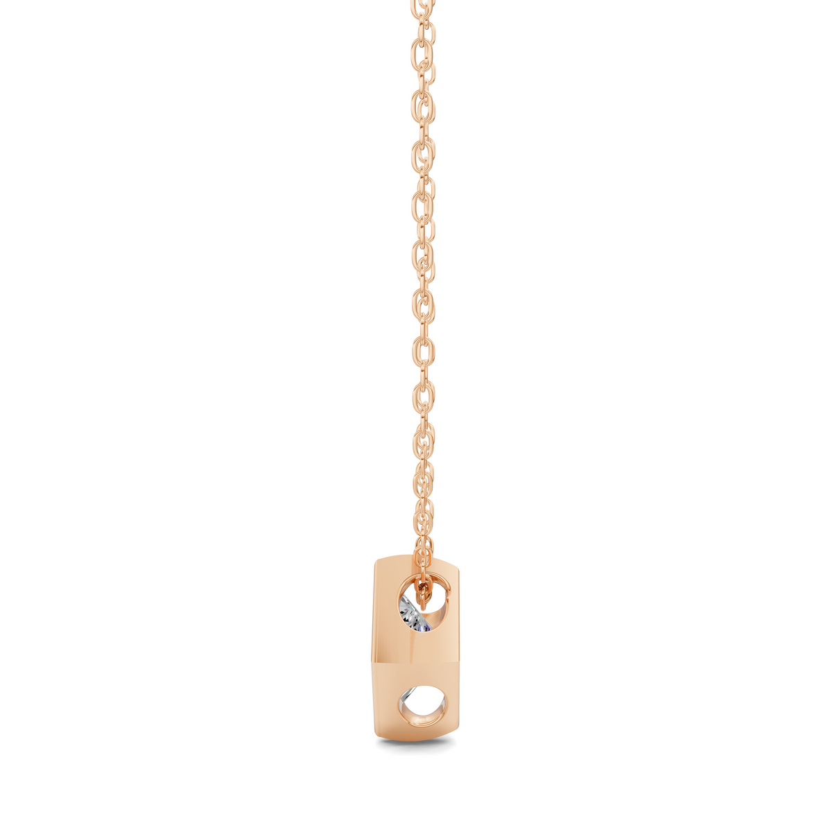 Princess Bezel Pendant