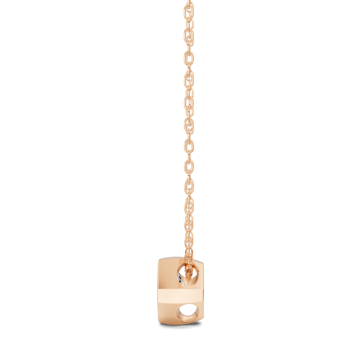 Asscher Bezel Pendant