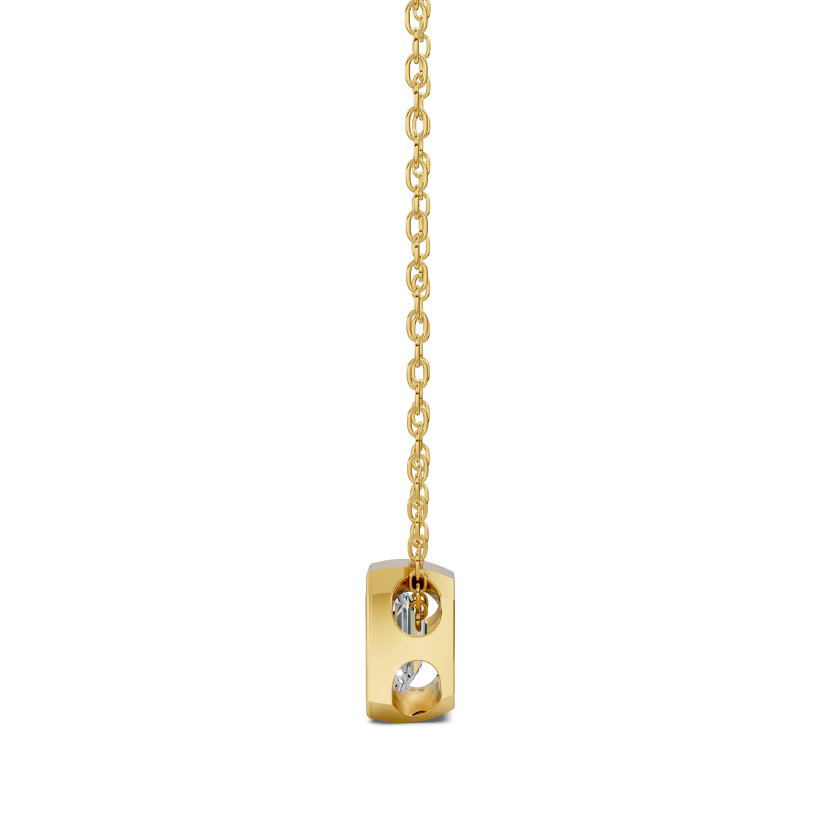 Emerald Bezel Pendant