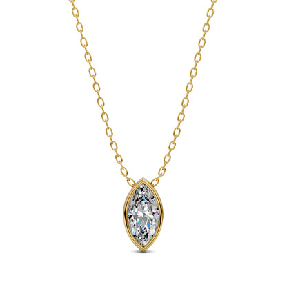 Marquise Bezel Pendant