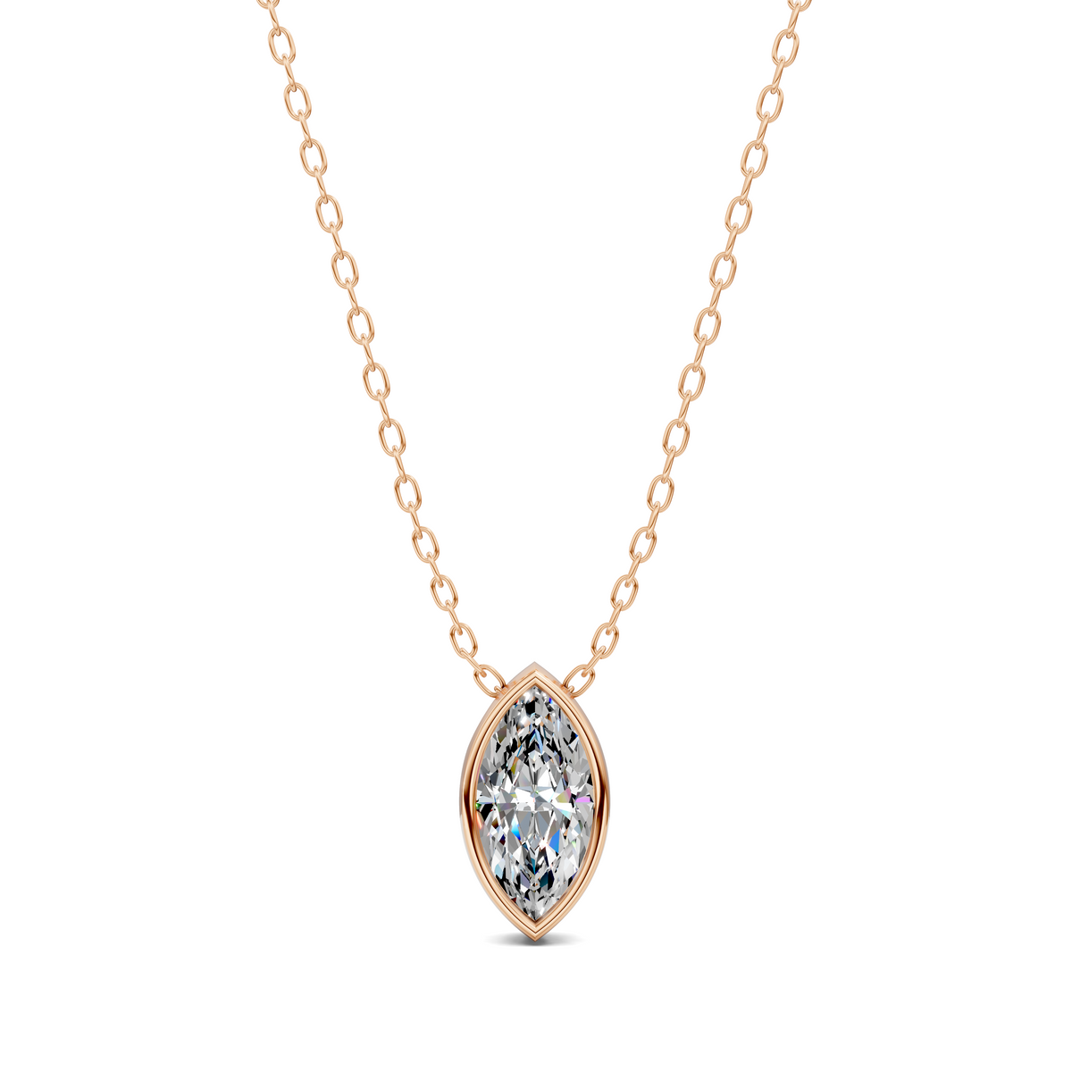 Marquise Bezel Pendant