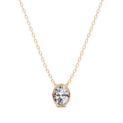 Oval Bezel Pendant