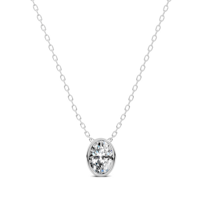Oval Bezel Pendant
