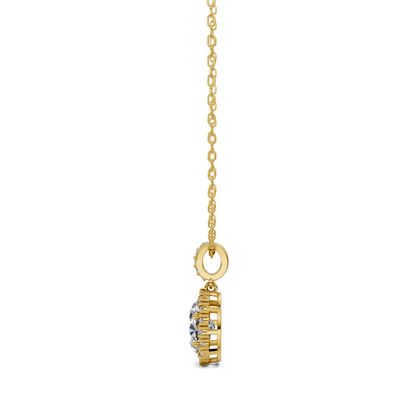 Halo Oval Pendant