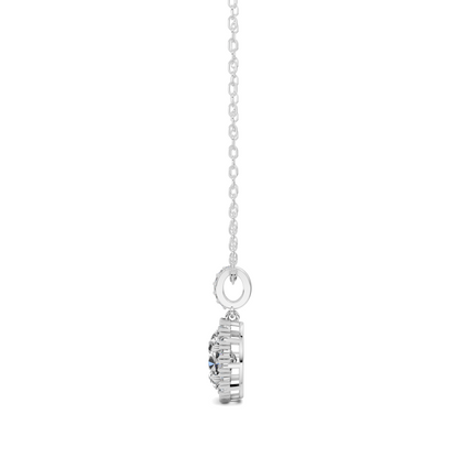 Halo Oval Pendant