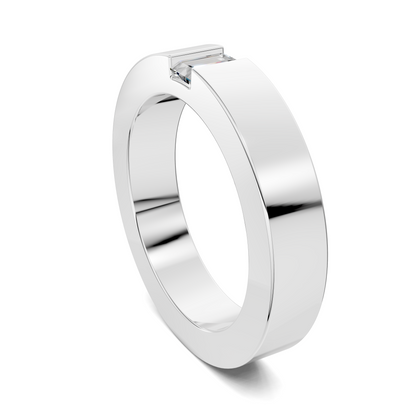 Zachary Baguette Diamond Band