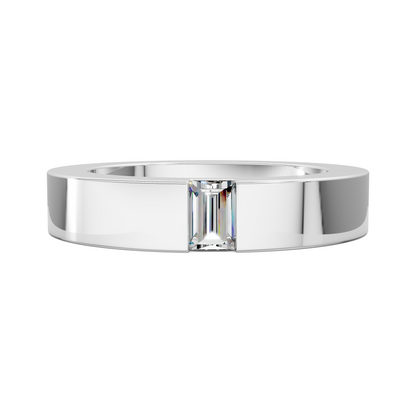 Zachary Baguette Diamond Band