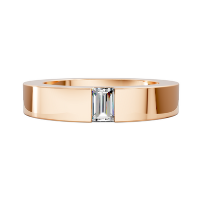 Zachary Baguette Diamond Band