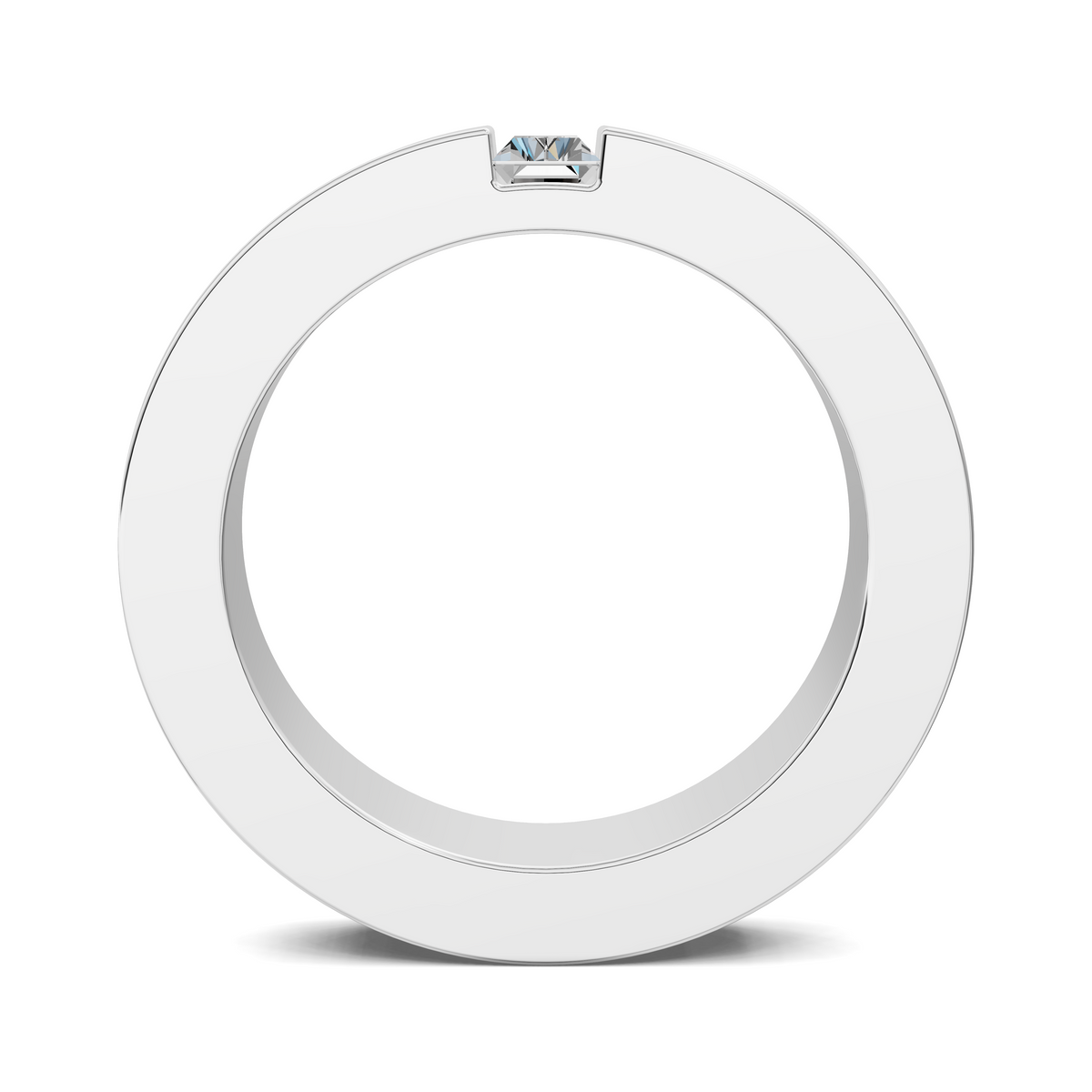 Zachary Baguette Diamond Band