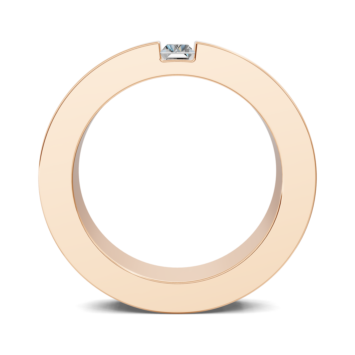 Zachary Baguette Diamond Band