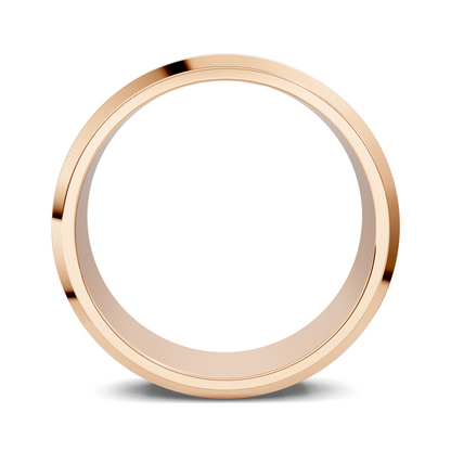 Andrew Matte Beveled Diamond Band