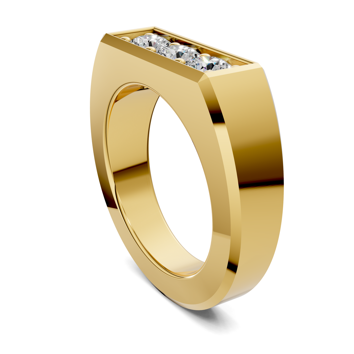 Tyler Three Stone Ring