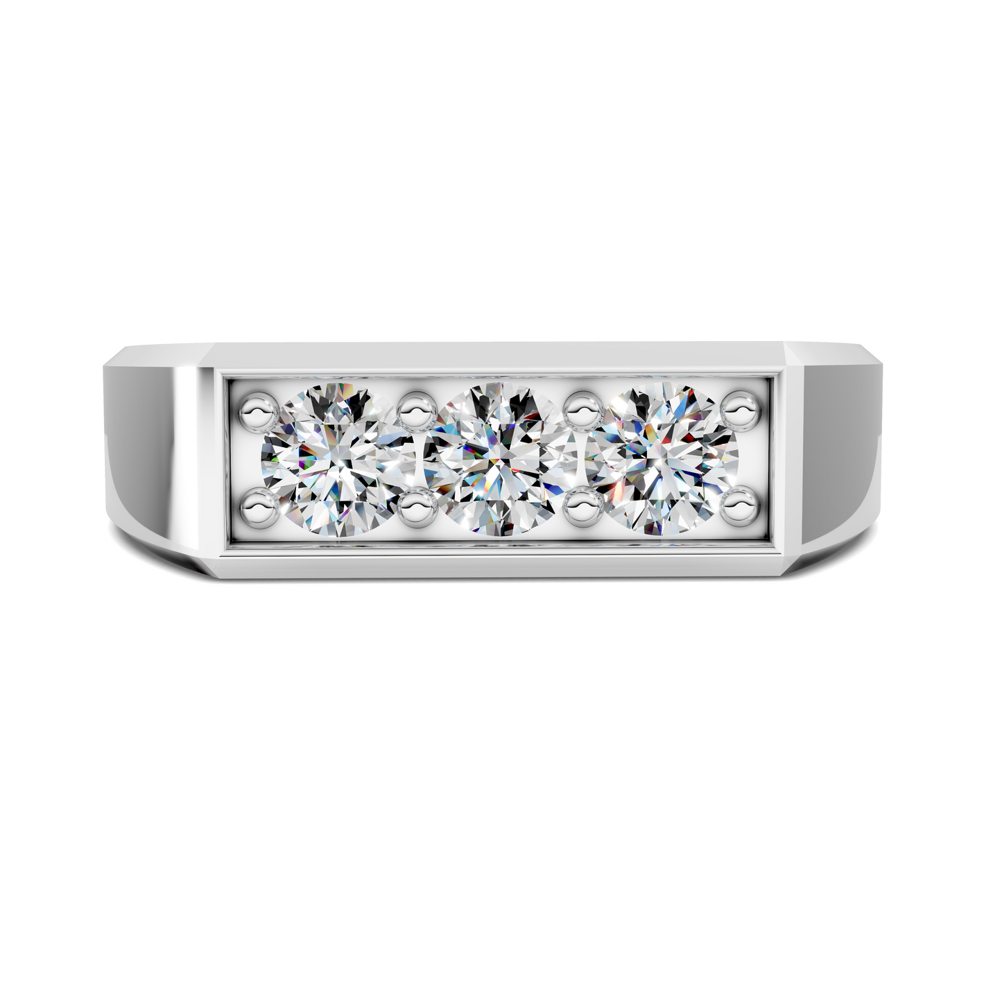 Tyler Three Stone Ring