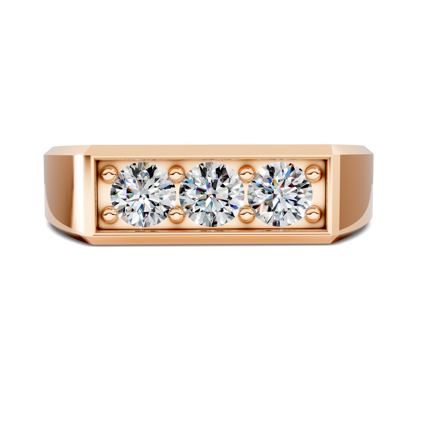 Tyler Three Stone Ring