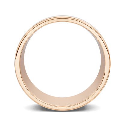 Jacob Diagonal Channel Diamond Band