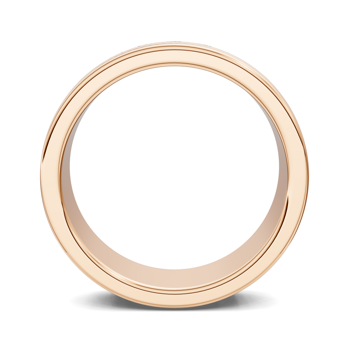 Christopher Satin Diamond Band