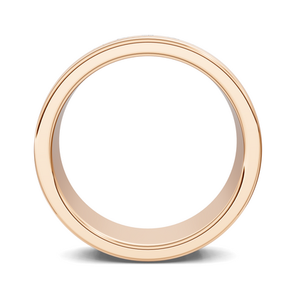 Christopher Satin Diamond Band