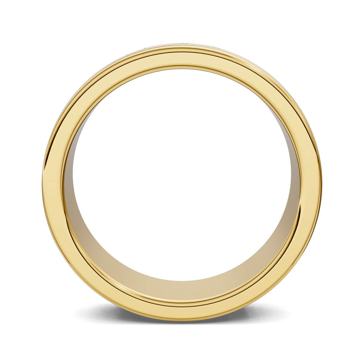 Christopher Satin Diamond Band