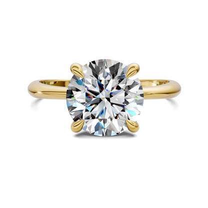 Lydia Vine Solitaire Ring