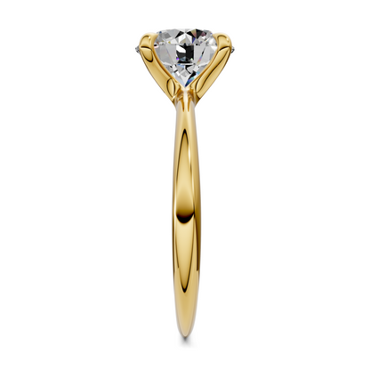 Lydia Vine Solitaire Ring