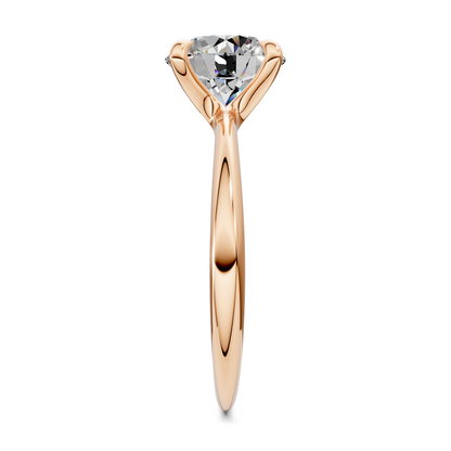 Lydia Vine Solitaire Ring