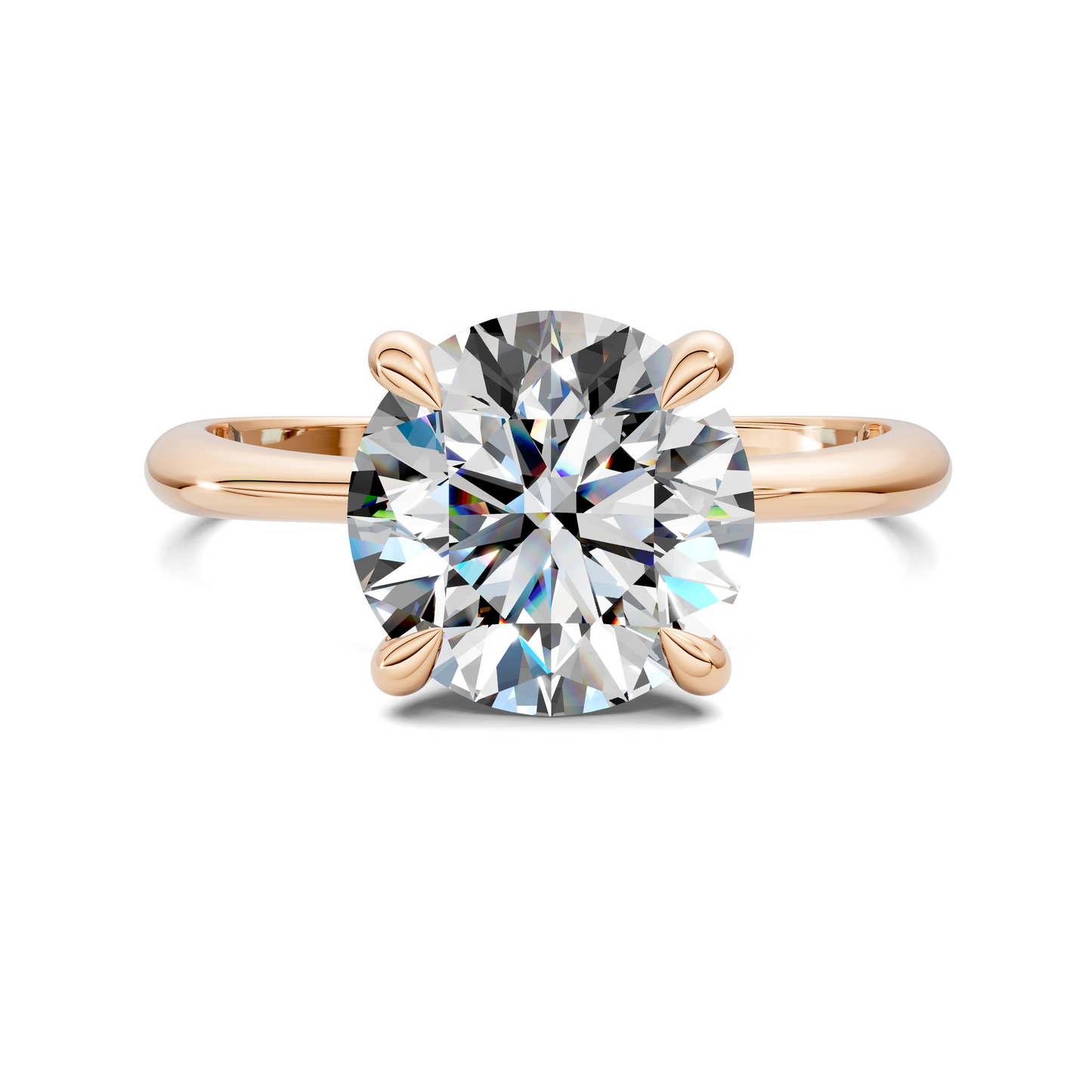 Lydia Vine Solitaire Ring